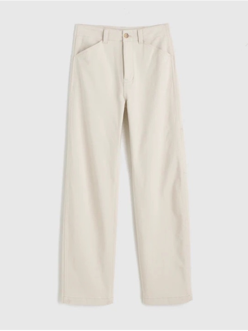 Madewell Balloon Pants High Rise Tapered Leg Cotton Twill NW467 NWT Size 27